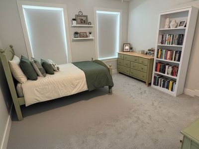Twin trundle bed and dresser