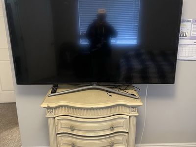 Elegant Off-White Nightstands & Armoire - Bedroom Furniture Set