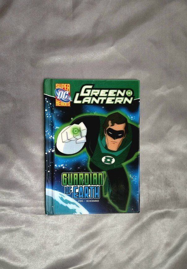 Green Lantern Guardian of Earth Super DC Heroes Hrdcvr: Comic Book by Michael Dahl & Dan Schoening