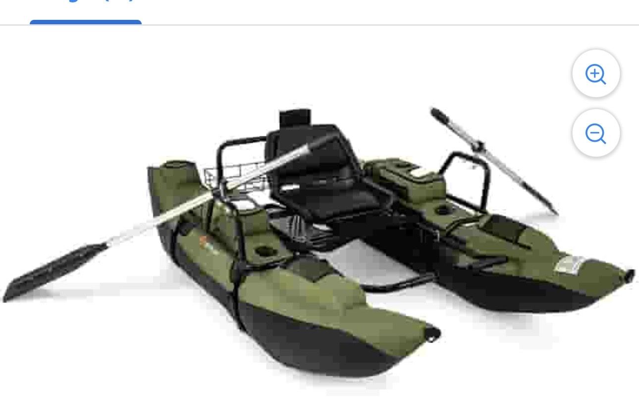 Fishing kick boat