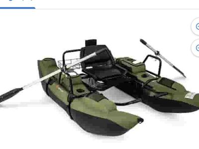 Fishing kick boat