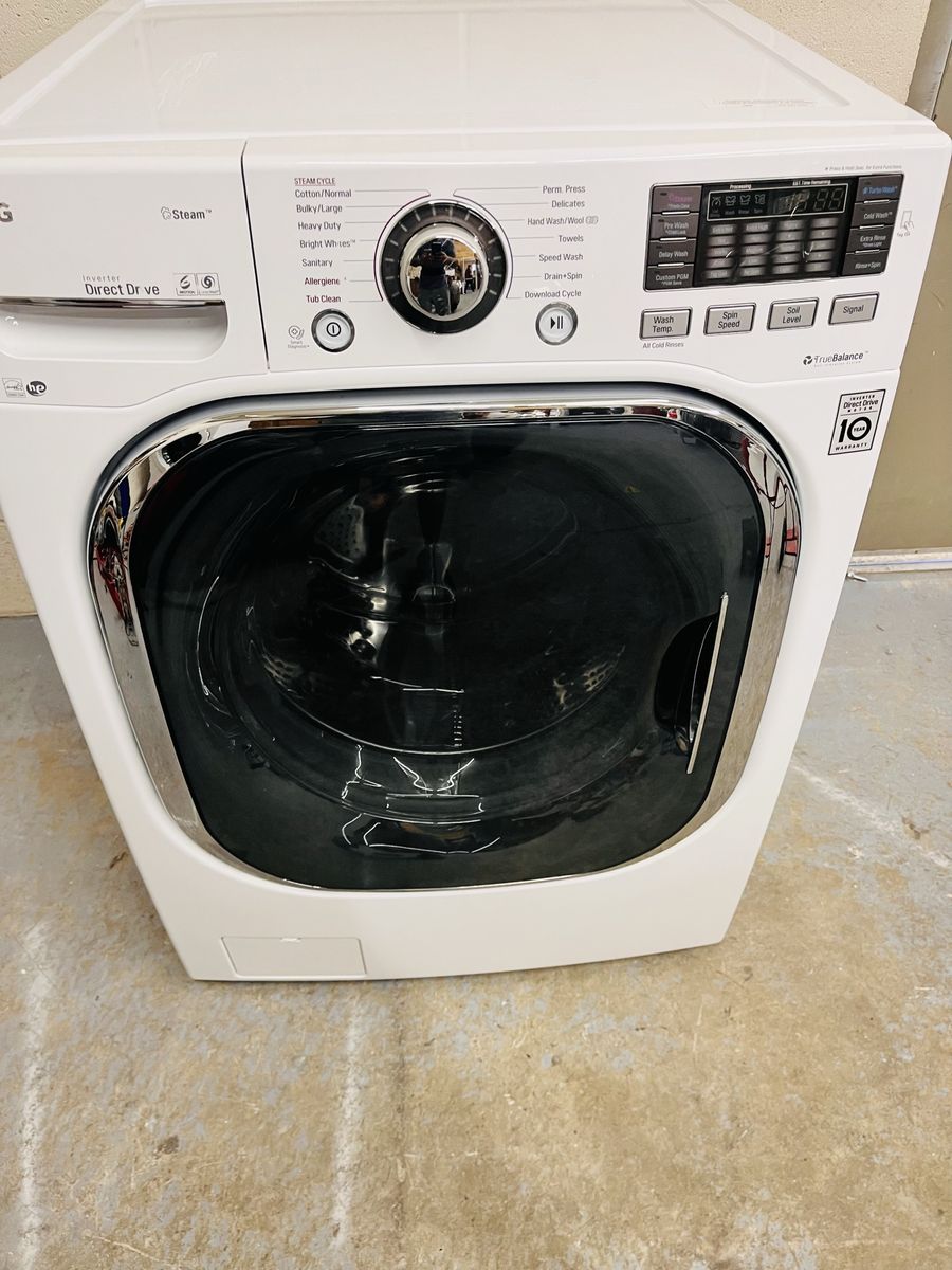 LG washing machine with turbo wash