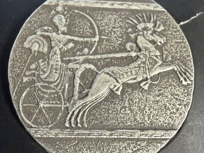 Chariot Of War 5 Oz Roun silver Round