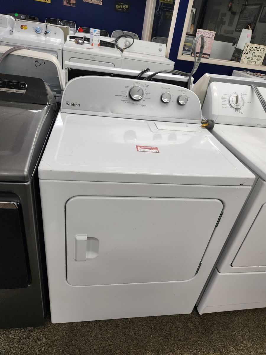 BEAUTIFUL WHIRLPOOL TOPLOAD ELECTRIC DRYER! W-WARRANTY