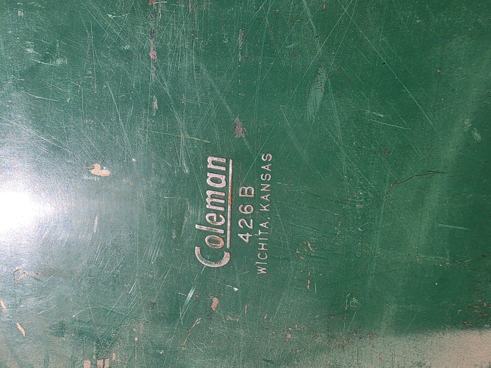 Vintage 426 Coleman 3 burner stove