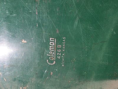Vintage 426 Coleman 3 burner stove