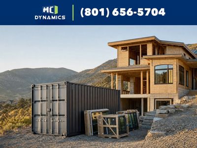 40' High-Cube Container Rental for Secure On-Site Storage