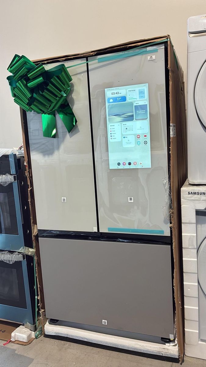 Samsung - BESPOKE 24 Cut FT 3-door French Door