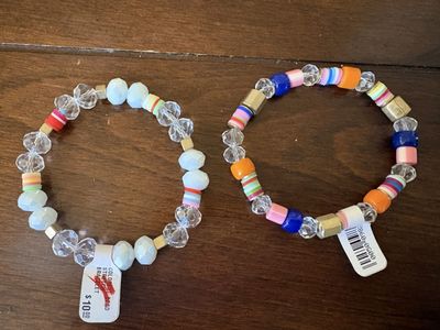 New Colorful Bead Bracelet - 2 available