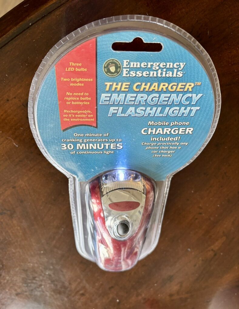 Emergency Flashlight & Phone Charger