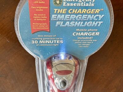 Emergency Flashlight & Phone Charger