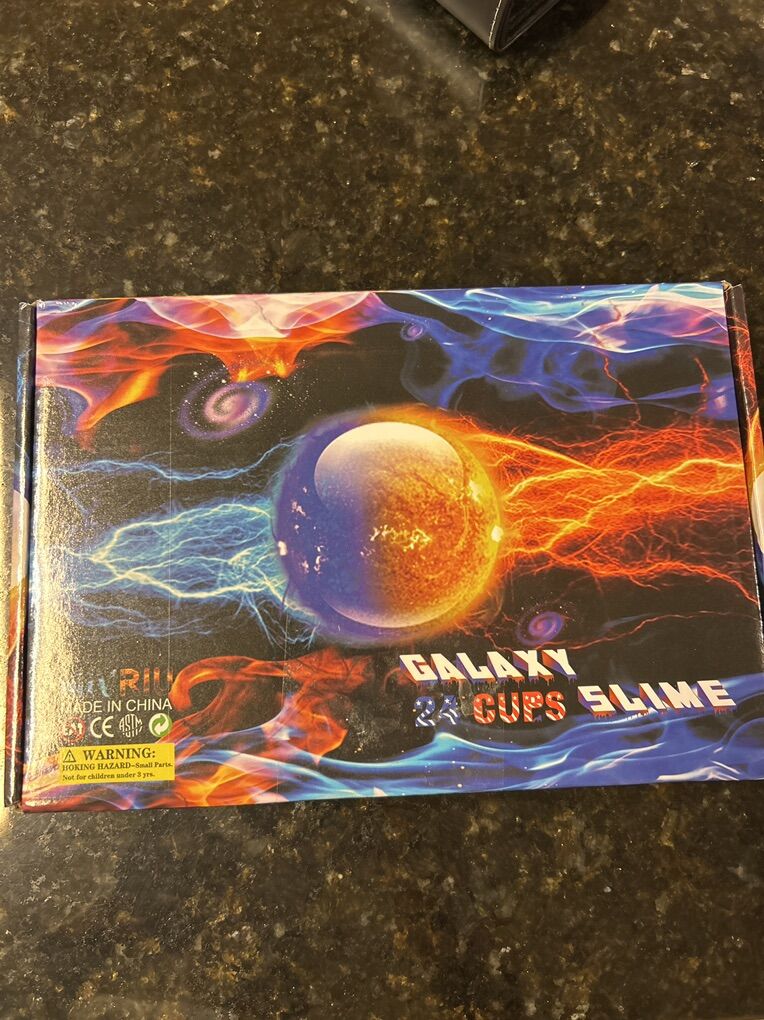 DIY Galaxy 24 cups slime kit