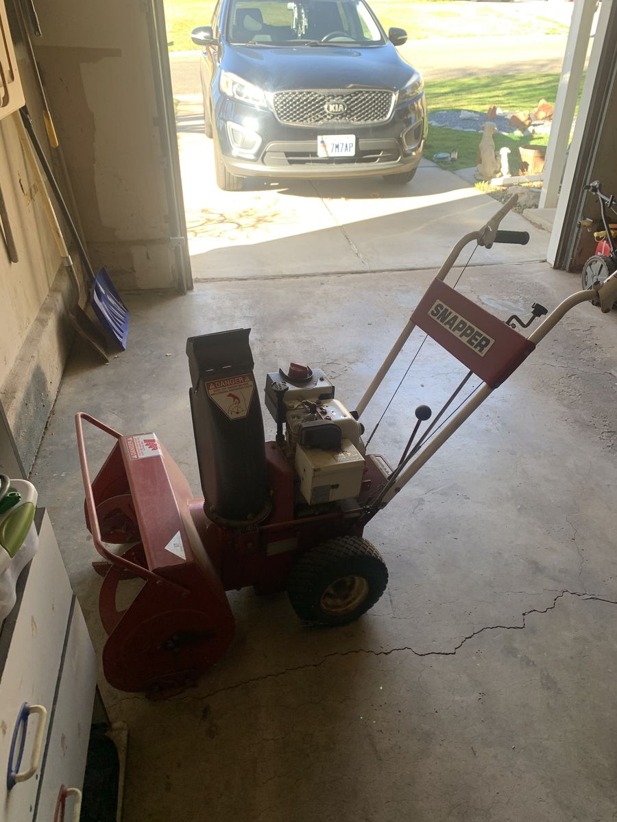 Snapper Snowblower