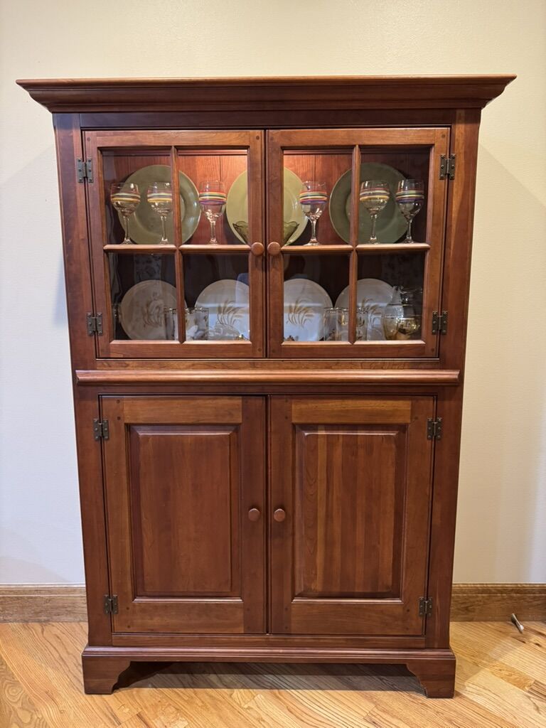 Lighted China Cabinet