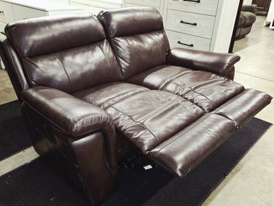 Brown Recliner Loveseat
