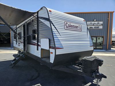 2019 Coleman 250TQ Toy Hauler 13ft Garage! Mechanic Inspected and Ready to Camp! Clean Title!
