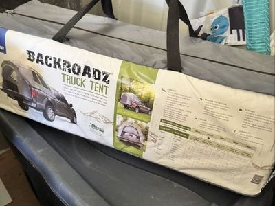Backroadz truck tent and Airbedz truck air mattress
