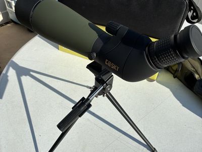 Gosky Diamond Edge 20-60x80 Spotting Scope with Tripod & Case