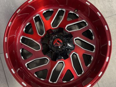 Fuel Triton D691 20x10 -19mm 6x135/6x5.5 Glossy Candy Red (Set of 4)