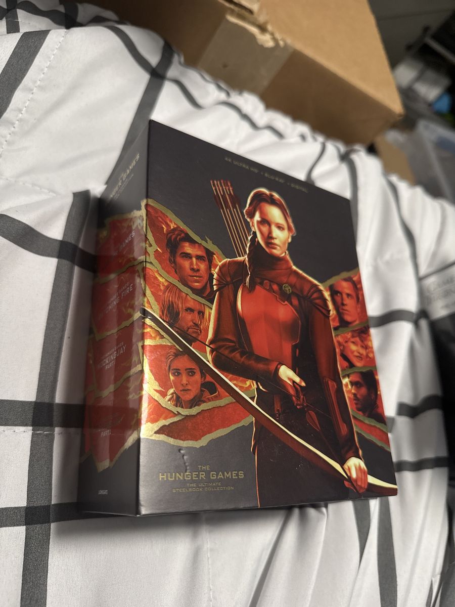 The Hunger Games Ultimate Steelbook Collection 4K UHD + Blu-ray + Digital (Complete Series)