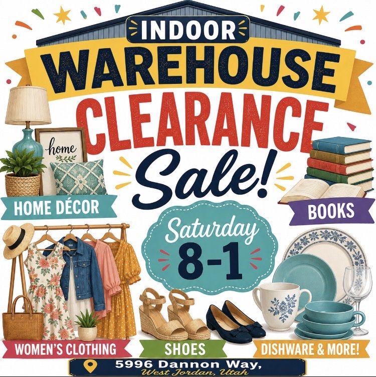 Huge Indoor Warehouse Yard Sale