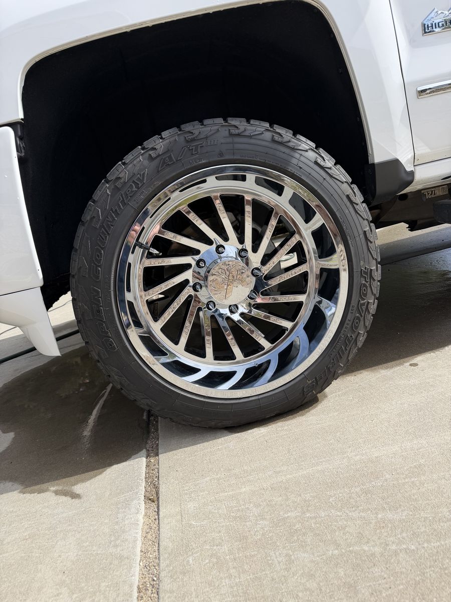 22x12 Arkon Caesar 8x180 wheels only