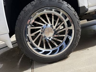 22x12 Arkon Caesar 8x180 wheels only