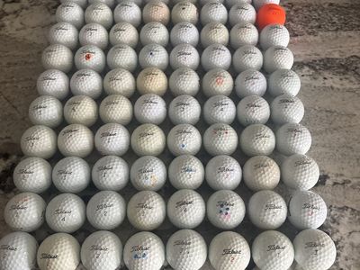 50 Used Titleist Golf Balls