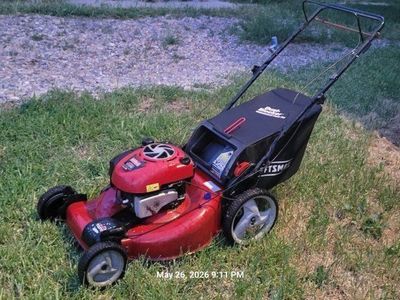 craftsman lawn mower self propelled good working conditions