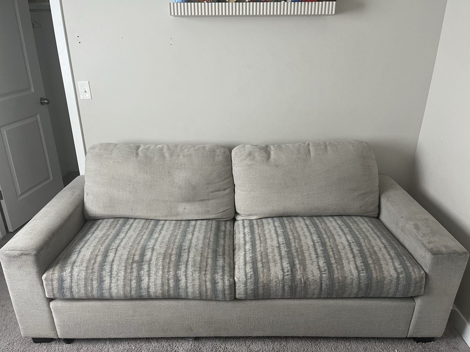 Compact Sofa Sleeper - Convertible Couch with Pull-Out Bed