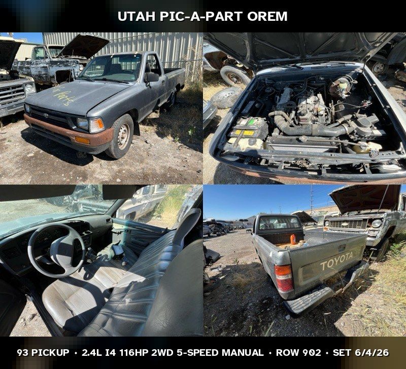 1993 Toyota Pickup Parts - UTPAP Orem