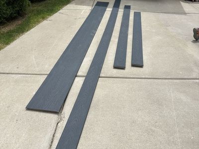 Winchester Gray Trex Deck Boards