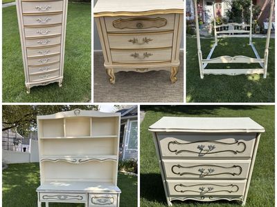 Mid Century French Provincial Bedroom Set
