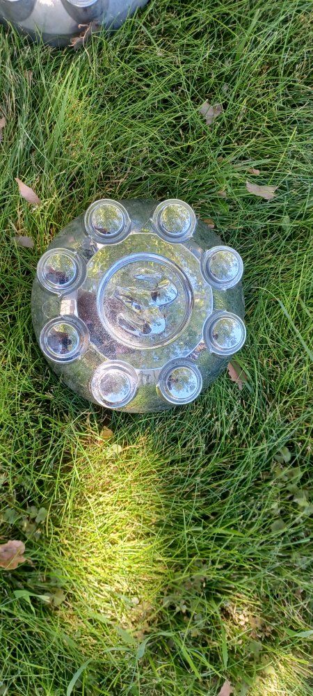 Set of 4 Dodge Ram Truck Chrome Center Hub Caps Wheel Covers Used