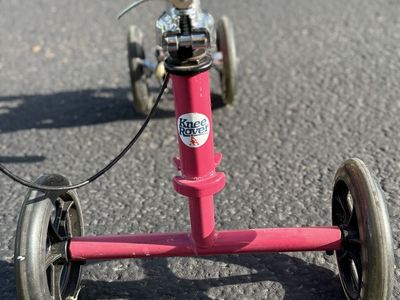 KneeRover Pink Steerable Knee Walker Scooter Mobility Aid