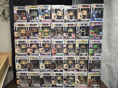 Large Funko Pop Lot DC Marvel TMNT Star Wars Vinyl Figures In Box $5 each