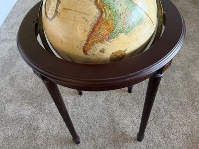World Globe with Stand