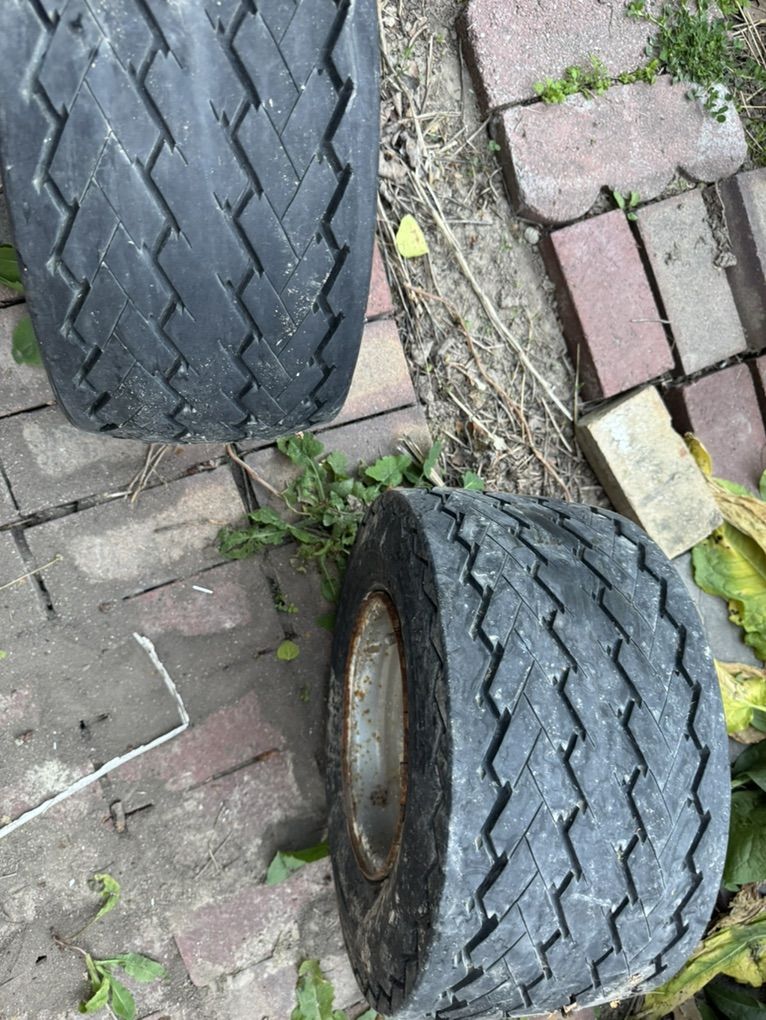 Triton Snowmobile Trailer Wheels
