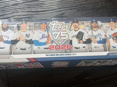 Topps 2026 Baseball cards complete set
