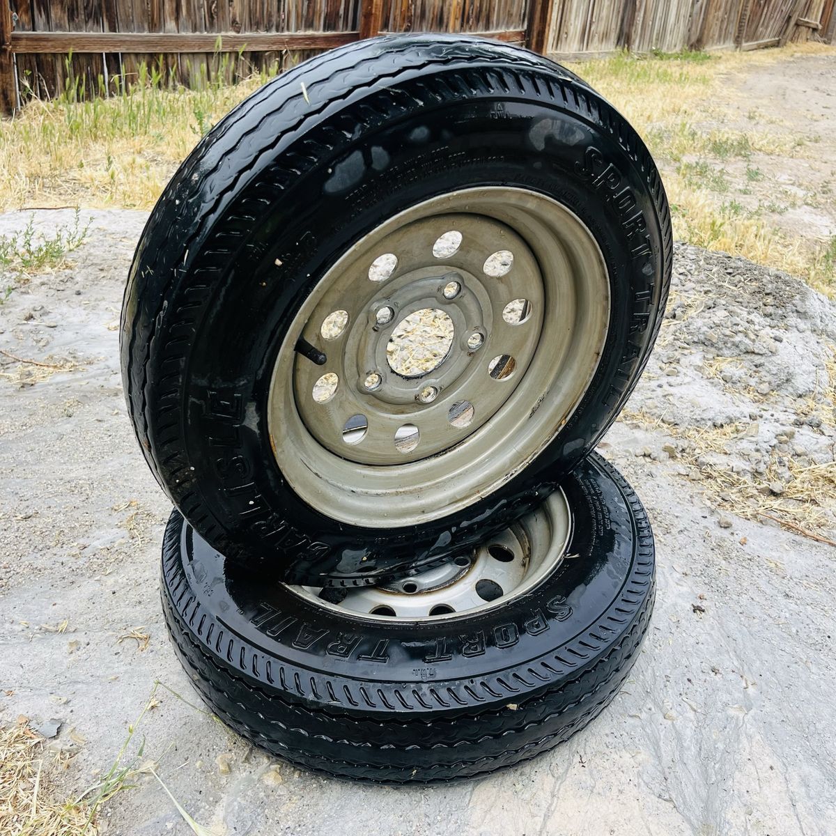 4.80 x 12 Carlisle trailer wheels