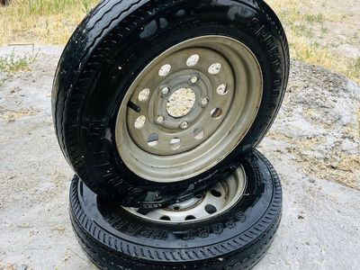 4.80 x 12 Carlisle trailer wheels