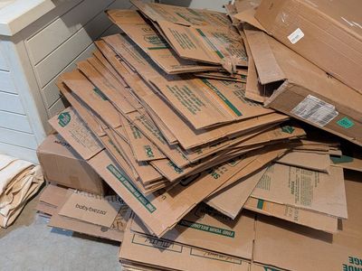 U-Haul Moving Boxes & Packing Supplies - Various Sizes, Used Once only