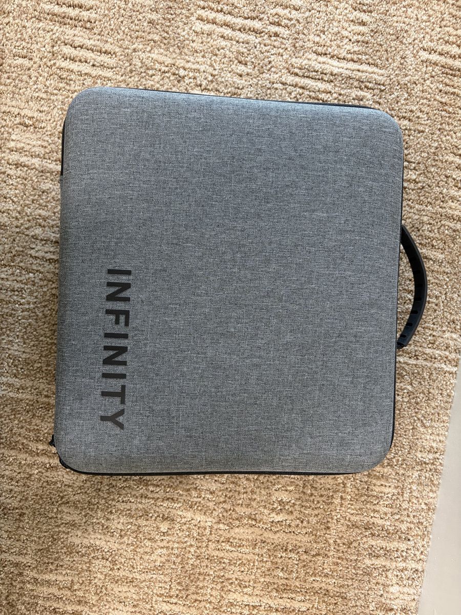 Infinity Percussion Massage Gun – Full Kit with Case & Attachments