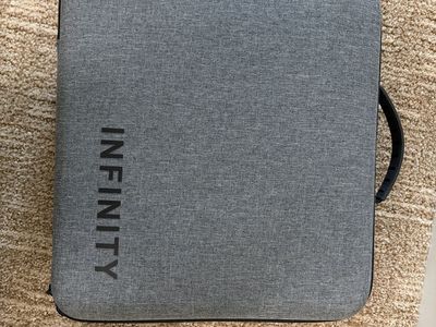 Infinity Percussion Massage Gun – Full Kit with Case & Attachments