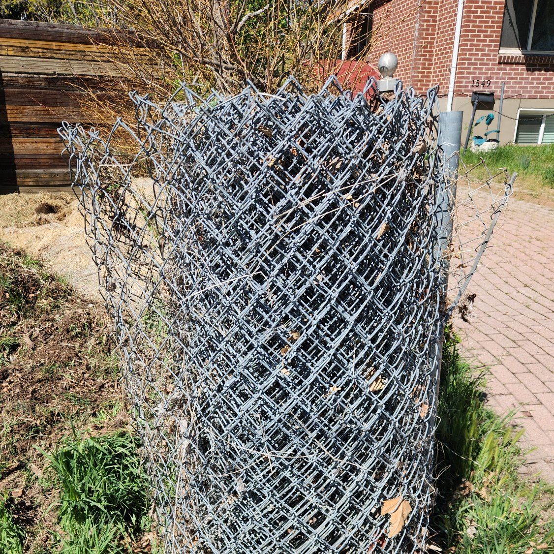 Chain Link Fence Fabric 4' x 60'