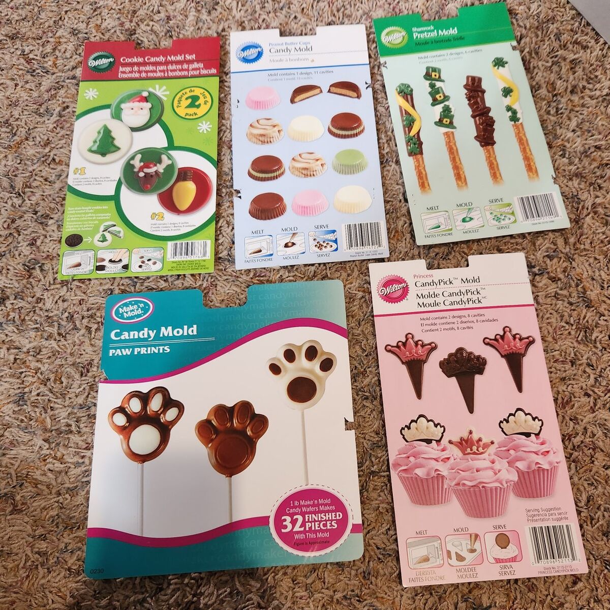 90 Chocolate candy molds