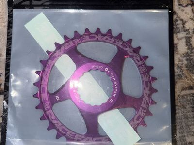 RaceFace CINCH System 32T Purple Chainring for Mountain Bikes - New in Packaging