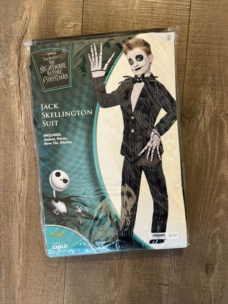 Youth Jack Skellington Costume