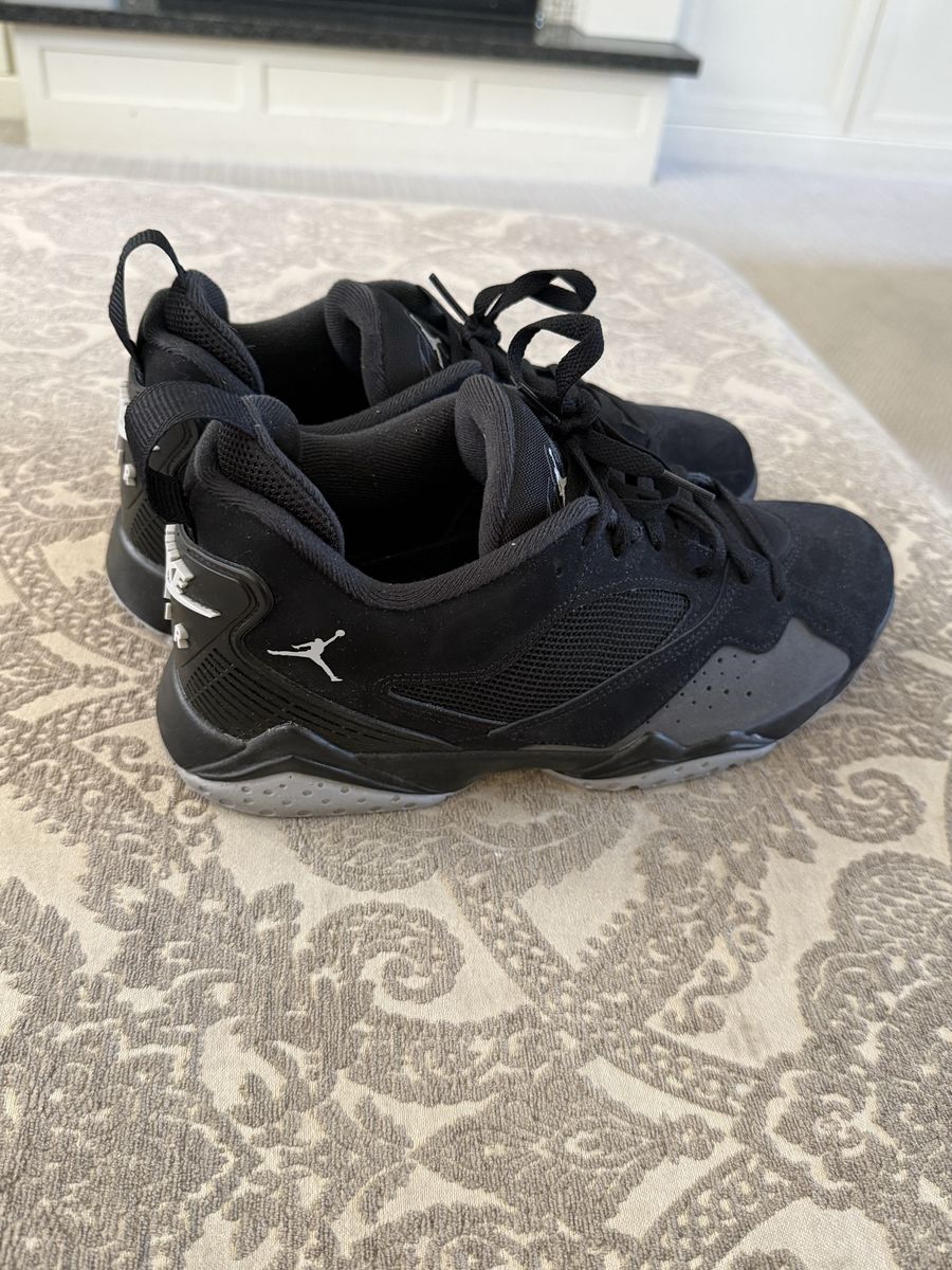 Nike Jordan Flight MVP Black Grey Sneakers Men's Size 10