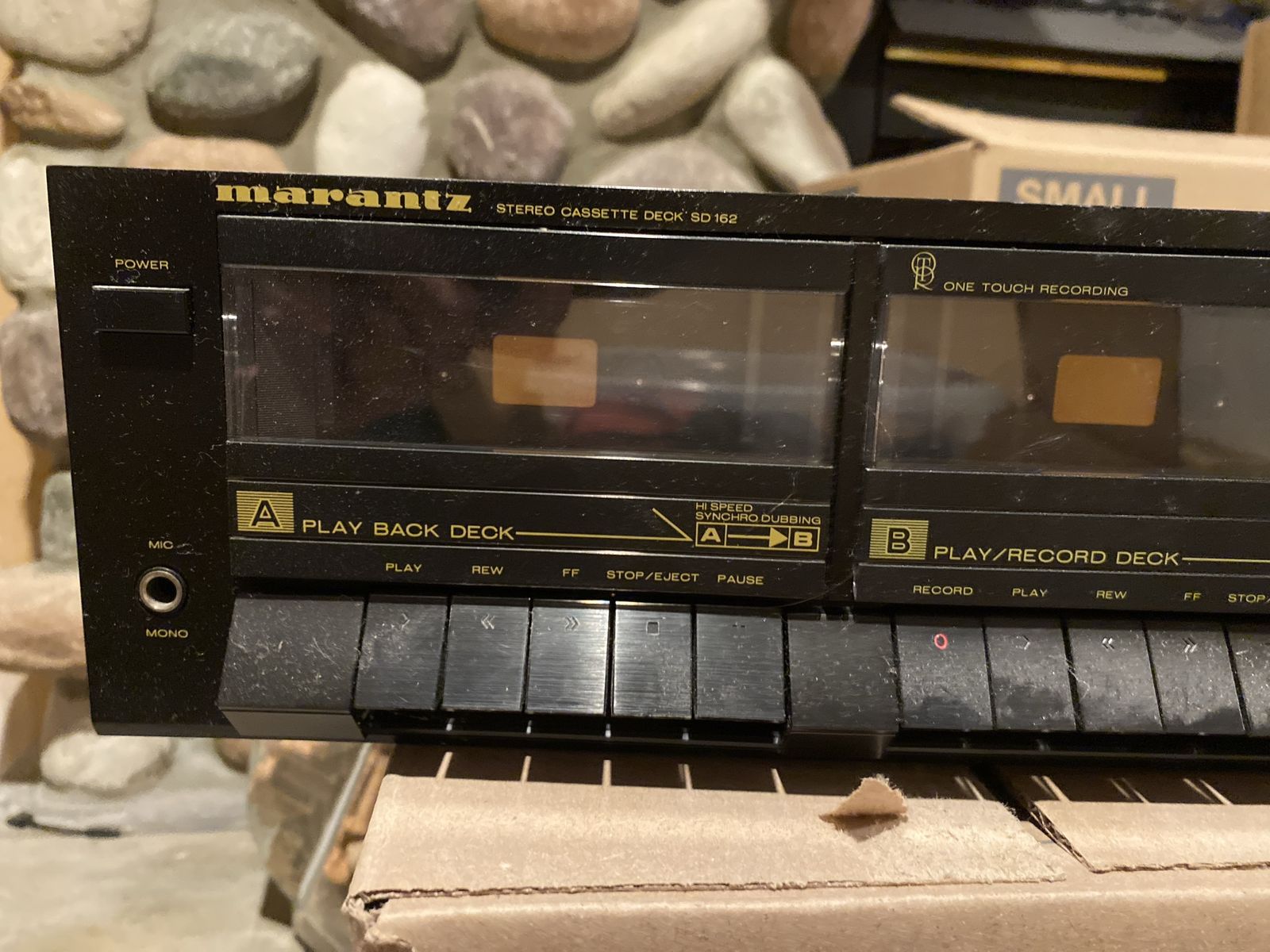 Marantz SD 162 Stereo Cassette Deck Dual Cassette Player